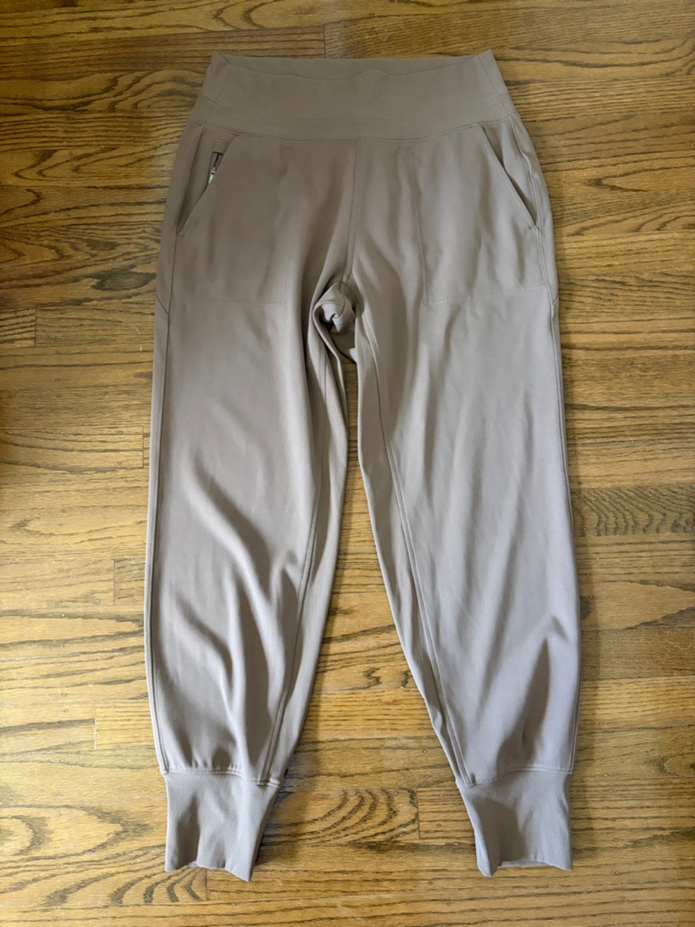 Athleta Venice Jogger Slim High-Waist Joggers in Mauve Taupe - Picture 3 of 12